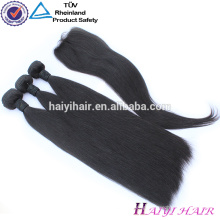 New Coming Chemical Free Unprocessed 4 bundles 9A Peruvian straight hair